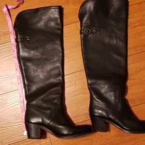 Frye Tall Black Boots Sz 7B